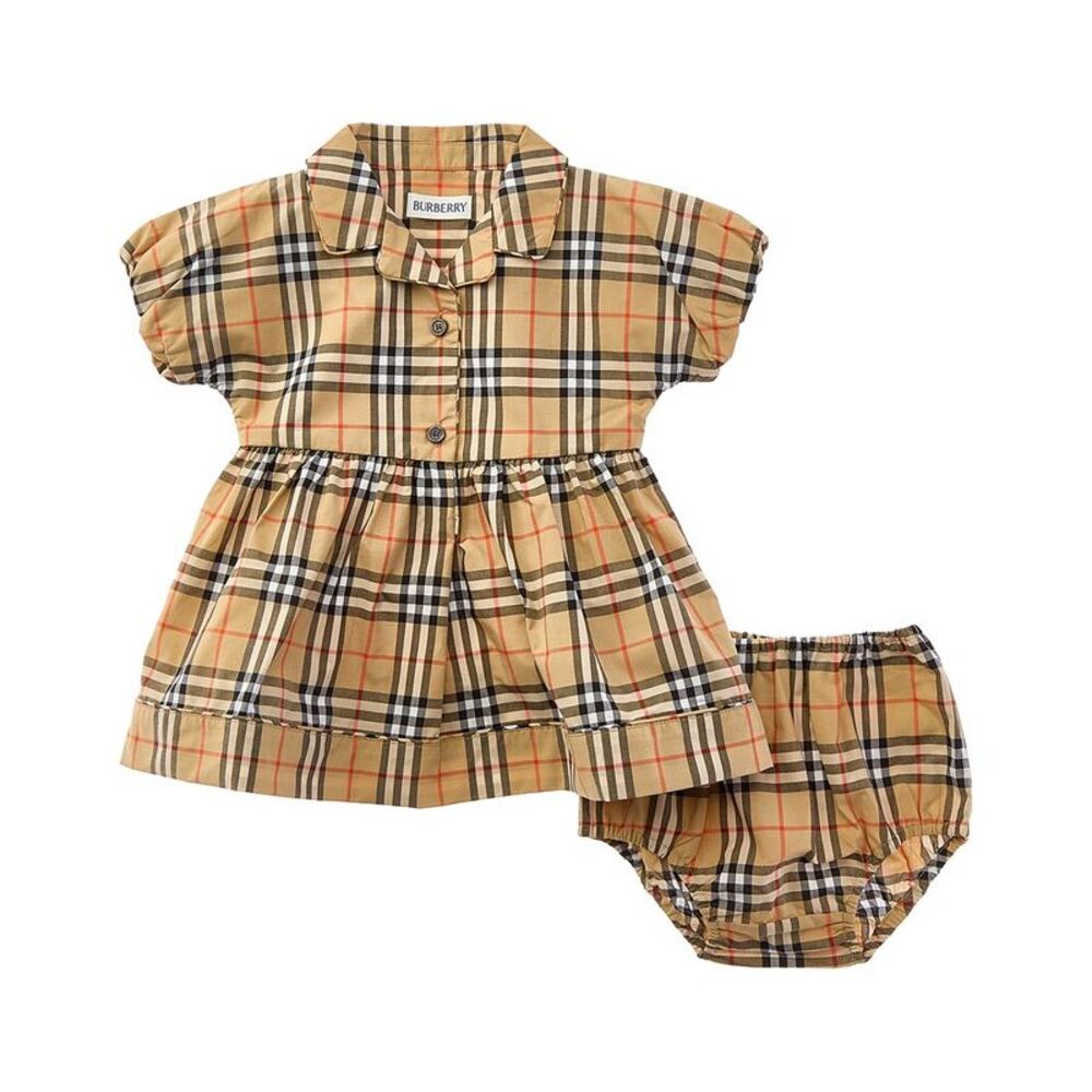 Burberry Girls  Dress, Brown
